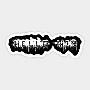 Hello Win 01 Sticker